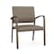 Lesro Newport Wide Guest Chair Metal Frame, Bronze, MD Farro Upholstery NP1201 - alternate 1